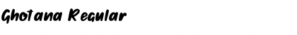 Ghotana Font
