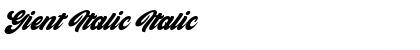 Download Gient Italic Font Download Gient Italic Font