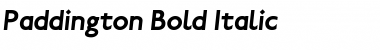 Paddington BoldItalic Font