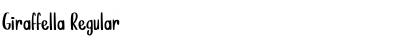 Download Giraffella Font Download Giraffella Font