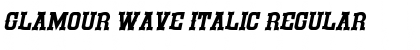 Download Glamour Wave Italic Font Download Glamour Wave Italic Font