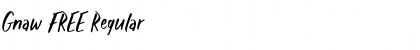 Gnaw FREE Font