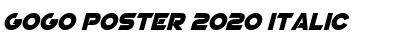 GoGo Poster 2020 Font