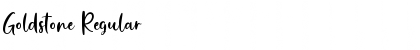 Goldstone Regular Font