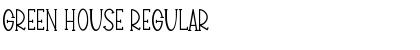 GREEN HOUSE Font