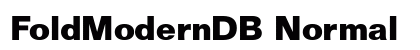 FoldModernDB Normal preview