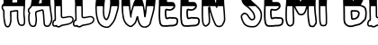 Download halloween semi black Font Download halloween semi black Font