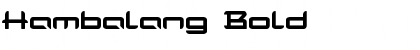 Download Hambalang Font