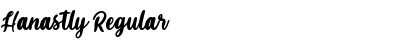 Download Hanastly Font Download Hanastly Font