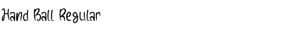 Download Hand Ball Font