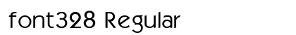 font328 Regular preview
