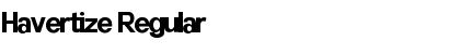 Havertize Font
