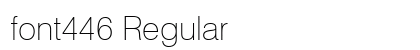font446 Regular preview