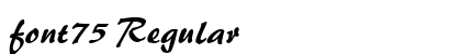 font75 Regular preview
