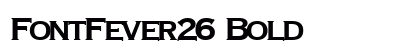 FontFever26 Bold preview