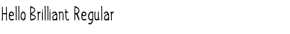 Download Hello Brilliant Font