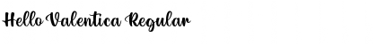 Download Hello Valentica Font Download Hello Valentica Font