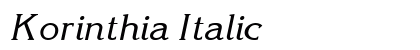 Korinthia Italic