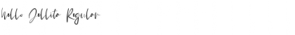 Download hello Jellita Font
