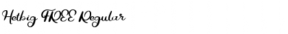 Hetbig FREE Font