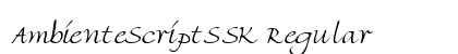 AmbienteScriptSSK Regular