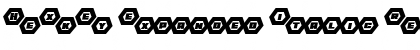 HeXkEy Expanded Italic Font