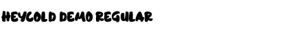 Download Heycold DEMO Font Download Heycold DEMO Font
