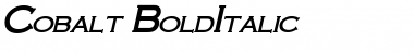 Cobalt Font