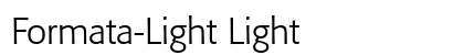 Formata-Light Light preview