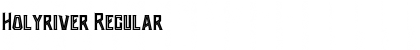 Holyriver Font