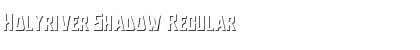 Holyriver Shadow Font