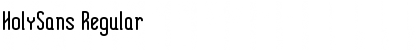 HolySans Font