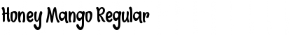 Download Honey Mango Font Download Honey Mango Font
