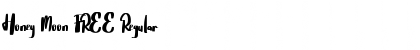 Honey Moon FREE Font