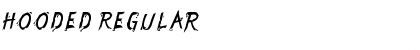 Hooded Font