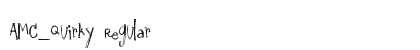 AMC_Quirky Regular