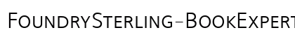 FoundrySterling-BookExpert Regular preview