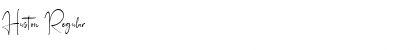 Huston Font