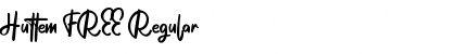 Huttem FREE Font