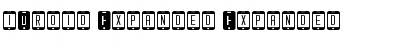 iDroid Expanded Expanded Font