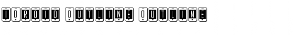 iDroid Outline Outline Font