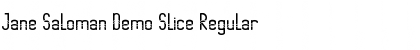 Download Jane Saloman Demo Slice Font Download Jane Saloman Demo Slice Font
