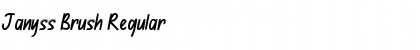 Download Janyss Brush Font Download Janyss Brush Font