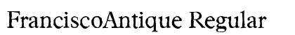 FranciscoAntique Regular preview