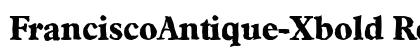 FranciscoAntique-Xbold Regular preview