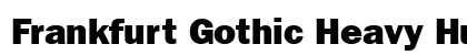 Frankfurt Gothic Heavy Hu Normal preview