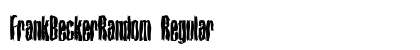 FrankBeckerRandom Regular Preview