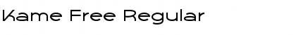 Download Kame Free Font Download Kame Free Font