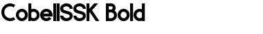 CobellSSK Bold Font