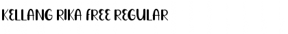 Kellang Rika FREE Font